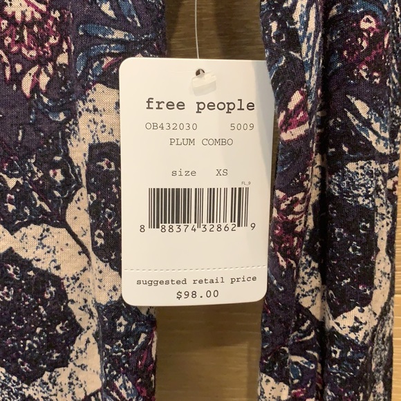 NWT Cotton Linen Annabelle TO Plumb Combo Dress - Picture 3 of 7